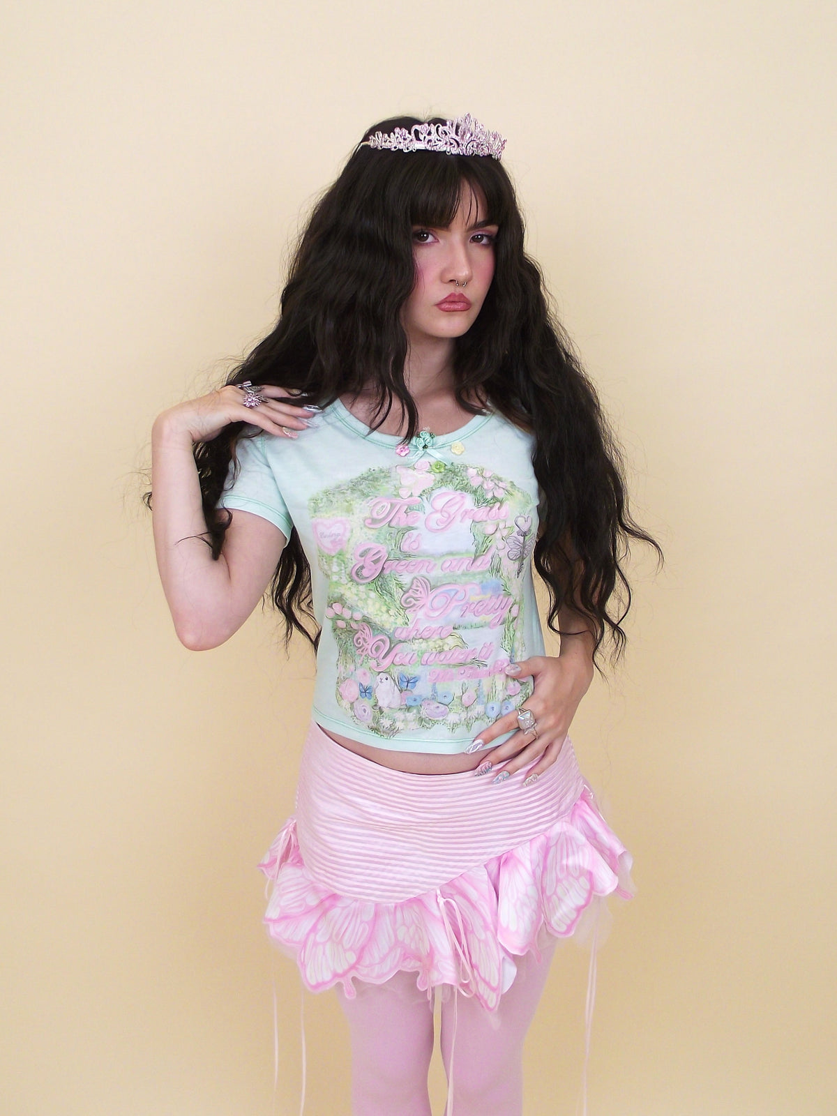 Green Luminara Tee