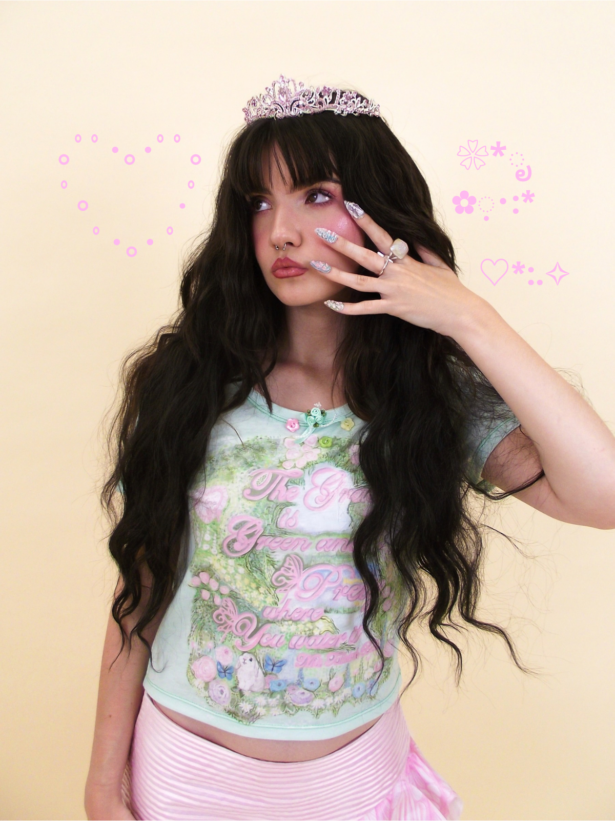 Green Luminara Tee
