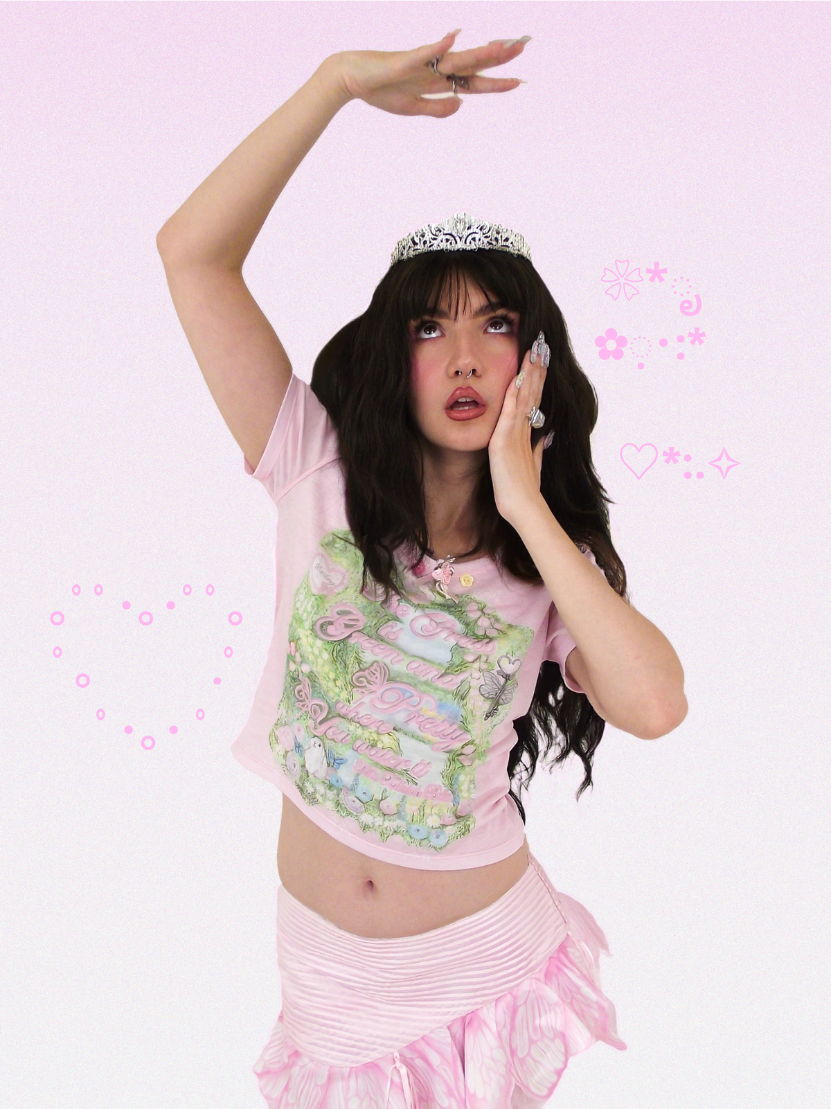 Pink Luminara Tee