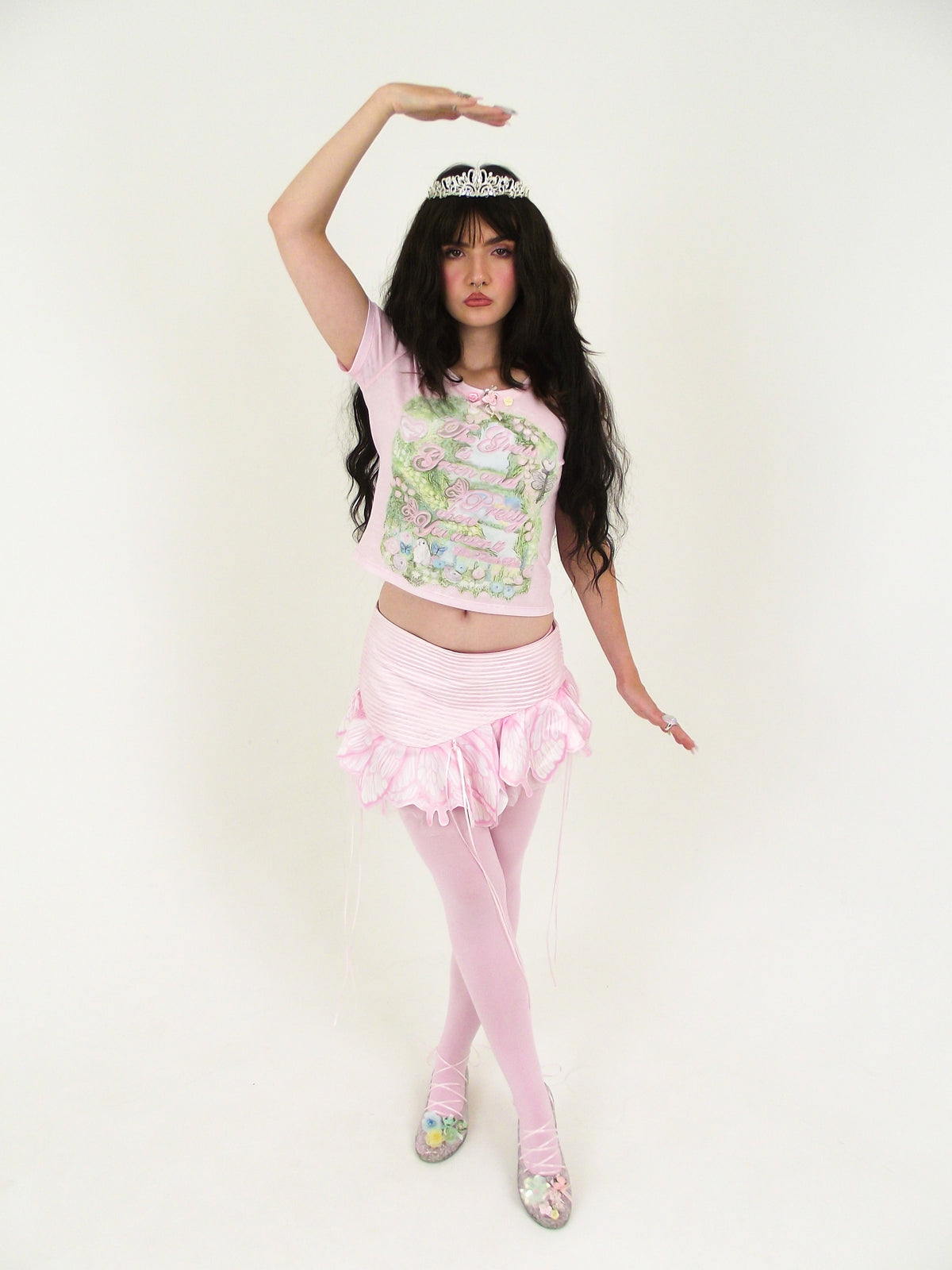 Pink Luminara Tee