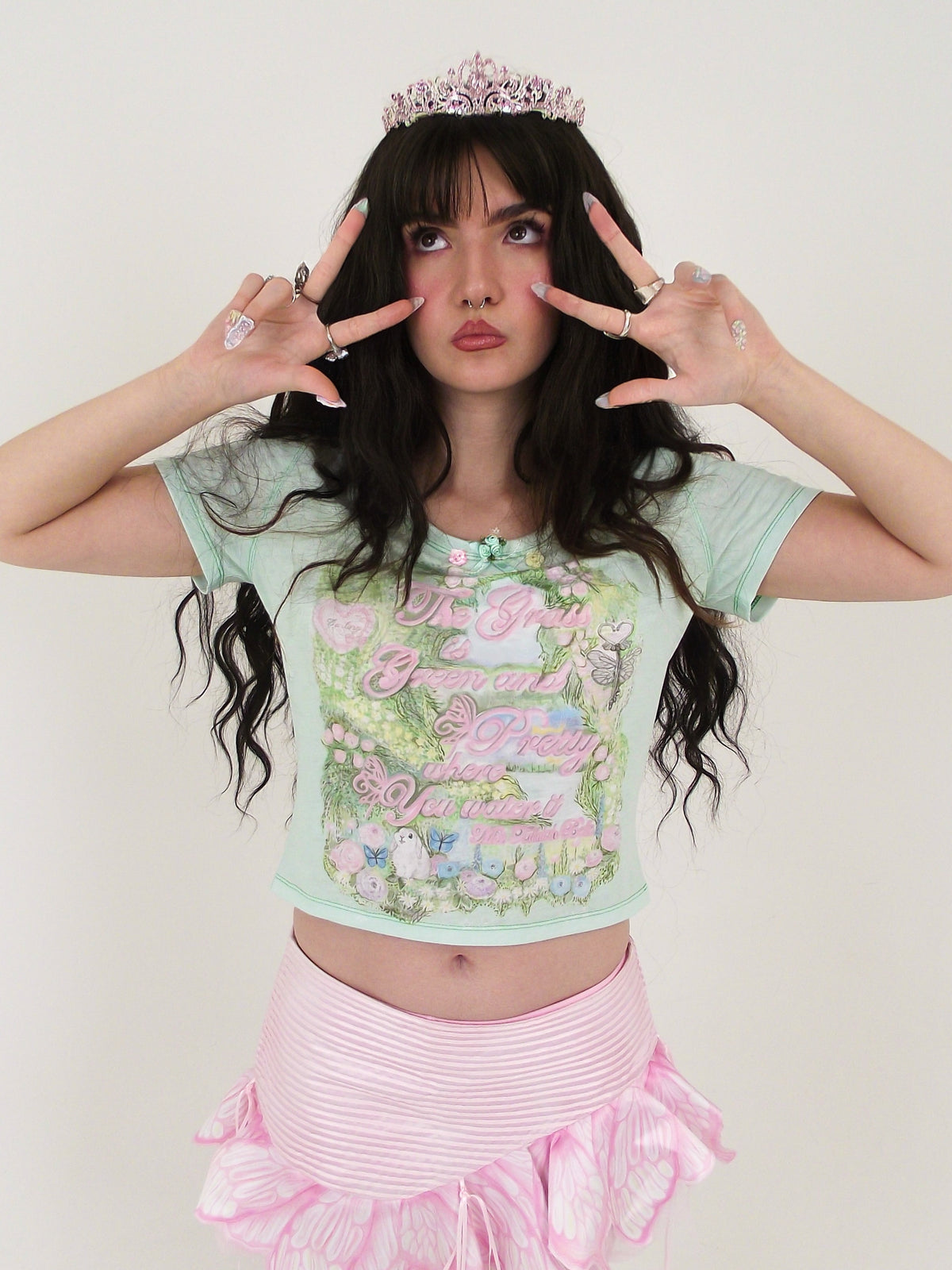 Green Luminara Tee